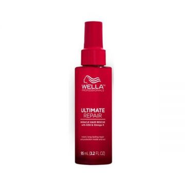 DETERIORAT - Ser Reparator in 90 de Secunde cu AHA & Omega 9 pentru Par Deteriorat Pasul 3 - Wella Professionals Ultimate Repair Miracle Rescue, 95 ml