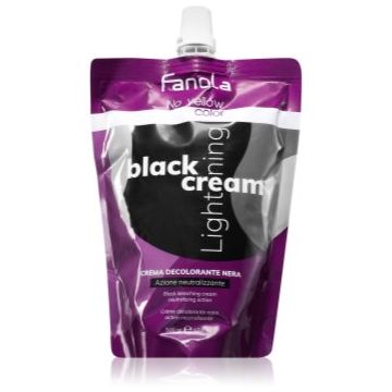 Fanola No Yellow decolorant neutralizeaza tonurile de galben