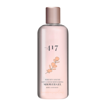 Gel de dus hidratant cu kiwi si mango Serenity Legend, 350 ml, Minus 417