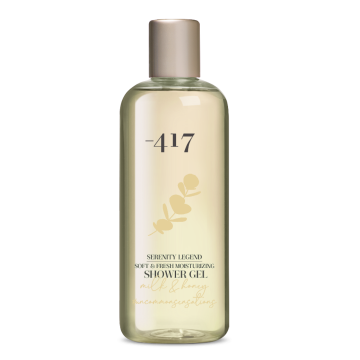 Gel de dus hidratant cu miere Serenity Legend, 350 ml, Minus 417