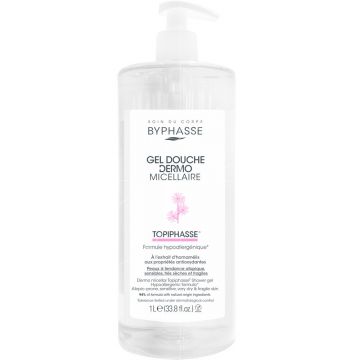Gel de dus pentru piele atopica Dermo Micellaire Topiphasse, 1l, Byphasse