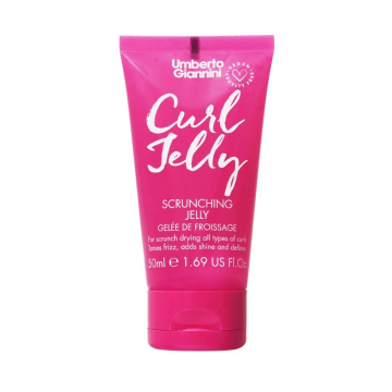 Gel travel size pentru definirea buclelor Scrunching Jelly Curl Jelly, 50ml, Umberto Giannini