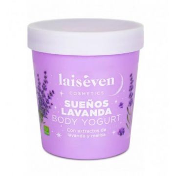 Iaurt de corp cu aroma relaxanta de lavanda, 300ml, Laiseven