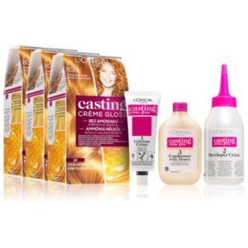 L’Oréal Paris Casting Crème Gloss culoare par ambalaj economic 834 Golden Caramel