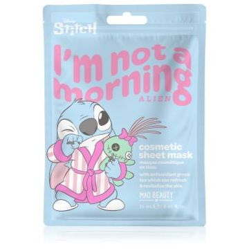 Mad Beauty Disney Stitch mască textilă hidratantă cu efect calmant