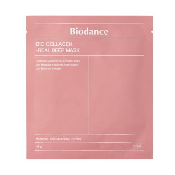 Masca hidratanta cu colagen Bio-Collagen Real Deep Mask, 34g, Biodance