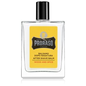 Proraso Wood and Spice balsam hidratant dupa barbierit