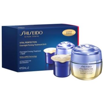 Shiseido Vital Perfection Overnight Firming Advanced Treatment set cadou