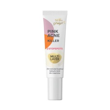 Tratament pentru imperfectiuni Pink Acne Killer, 15ml, Selfie Project