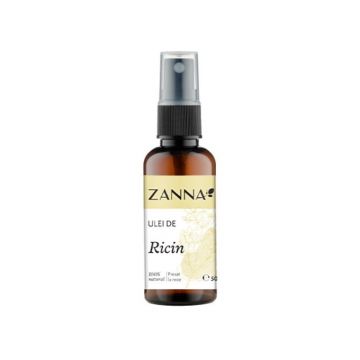 Ulei de ricin, 50ml, Zanna