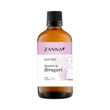 Ulei din samburi de struguri, 100ml, Zanna