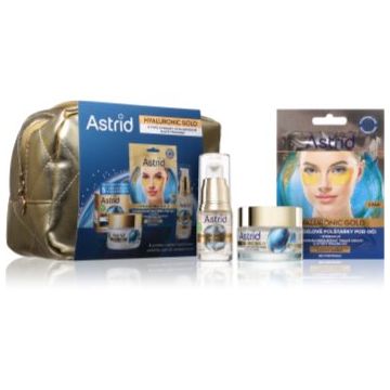 Astrid Hyaluronic Gold set cadou pentru o piele perfecta