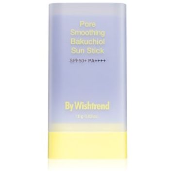 By Wishtrend Pore Smoothing Bakuchiol Sun Stick baton cu protectie solara cu bakuchiol