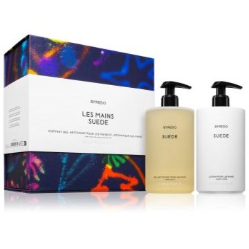BYREDO Les Mains Suede set cadou de maini