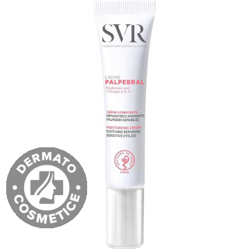 Crema cu efect anti-inflamator Topialyse Palpebral, 15ml, SVR