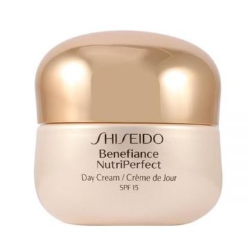 Cremă de zi anti-îmbătrânire Shiseido Benefiance Nutriperfect SPF 15, 50 ml
