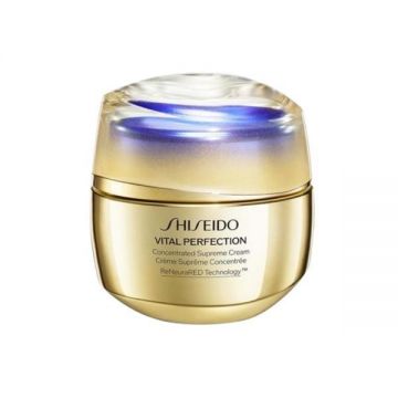 Crema de zi Shiseido, Vital Perfection Concentrated Supreme, Ingrediente naturale, 50 ml
