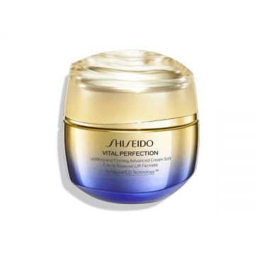 Crema de zi Shiseido, Vital Perfection, Lifting și fermitate, Smântână, Față, 50 ml
