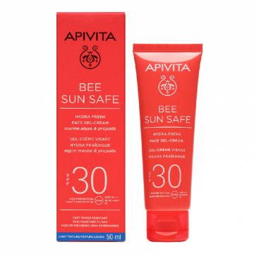Crema gel protectie solara ten SPF30 Bee Sun Safe, 50 ml, Apivita