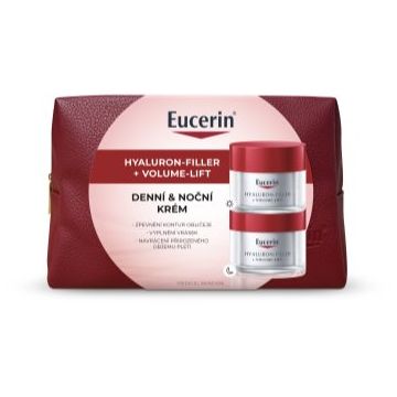 Eucerin Hyaluron-Filler + Volume-Lift set cadou de Crăciun pentru fermitatea și lifting-ul tenului