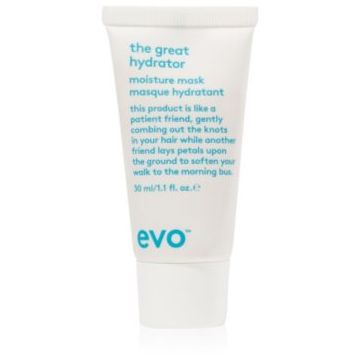 EVO Hydrate The Great Hydrator masca hidratanta stralucire pentru parul uscat si fragil