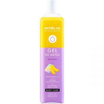 Gel de Dus cu Aroma de Bomboane Gumate - Betres ON Gel de Bano Gominola Provitamina B5 Body Care, 750 ml