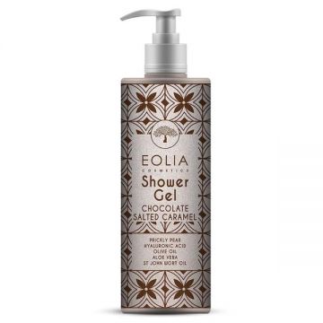 Gel de Dus cu Ciocolata si Caramel Sarat - Eolia Cosmetics Shower Gel - Chocolate & Salted Caramel, 250 ml
