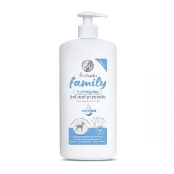 Gel de dus family cu extract de  lapte de capra Melado, 1000 ml