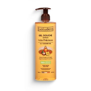 Gel de dus reparator Huile Précieuse, 500ml, Evoluderm