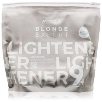 Indola Blond Expert Lightener 9+ pudra decoloranta pentru par vopsit sau suvitat