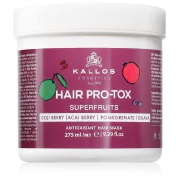Kallos Hair Pro-Tox Superfruits masca pentru regenerare pentru par obosit fara stralucire