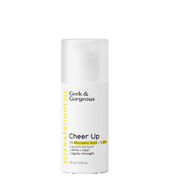 Lotiune exfolianta 6% acid mandelic BHA Cheer Up, 30ml, Geek&Gorgeous