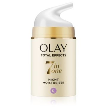 Olay Total Effects 7 in 1 Night Moisturiser crema hidratanta de noapte împotriva îmbătrânirii pielii
