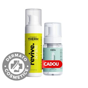 Pachet Serum Revive 30ml + Spuma de curatare 100ml, Synergy Therm