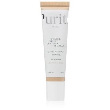 Purito Wonder Releaf Centella BB Cream crema BB cu efect de iluminare cu efect calmant