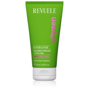 Revuele Cityzen Scrub & Rub masca exfolianta pentru curatarea pielii cu cărbune activ