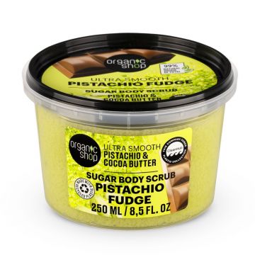 Scrub de corp Pistachio Fudge Ultra Smooth, 250ml, Organic Shop