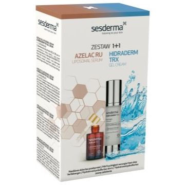 Sesderma Azelac RU + Hidraderm TRX Set set cadou de Crăciun impotriva petelor intunecate
