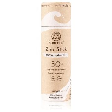 Suntribe Sports Zinc Stick baton de protecție minerală pe zonele sensibile SPF 50