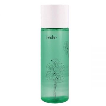Toner Exfoliant Usor cu Cica, AHA/BHA pentru Calmare si Hidratare - EcoBe Toner Gentle Exfoliating Facial Toner, 160 ml