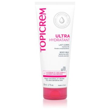 Topicrem UH BODY Ultra-Moisturizing Body Milk lotiune de corp intens hidratanta pentru piele uscata si sensibila