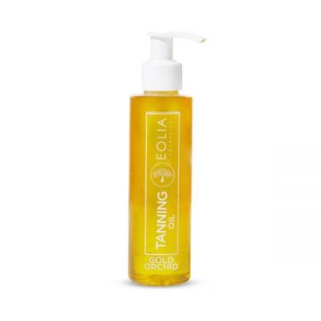 Ulei de Bronzare pentru Corp - Eolia Cosmetics Tanning Oil Gold Orchid, 150 ml
