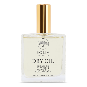 Ulei uscat cu sclipici, Gold Orhid, 100 ml, Eolia