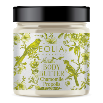 Unt de corp hranitor Musetel si Propolis, 200 g, Eolia