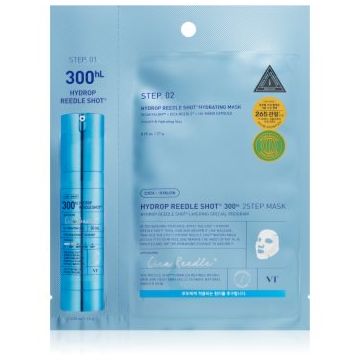 VT Cosmetics Hydrop Reedle Shot 300hL masca pentru hidratare intensa pentru tratarea tenului în două faze