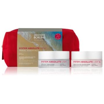 ANNEMARIE BÖRLIND SYSTEM ABSOLUTE LIGHT Travel Essentials set cadou pentru o piele perfecta