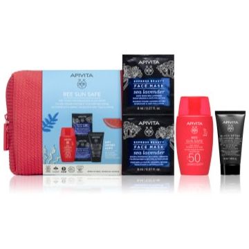 Apivita Bee Sun Safe Dry Touch Gift Set set cadou plaja SPF 50