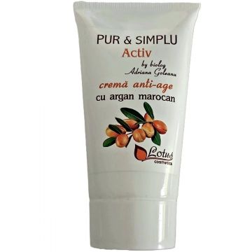 Crema de fata cu argan marocan, 60ml, Lotus Cosmetics