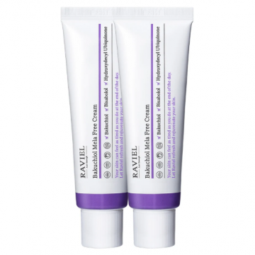 Crema de fata cu bakuchiol Mela Free, 2 x 50ml, Raviel
