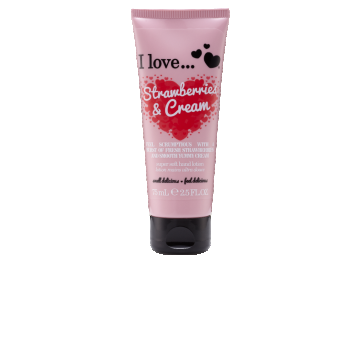 Crema de maini Strawberry Cream, 75ml, I Love Cosmetics